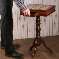 27" Roma Chess and Checkers Table