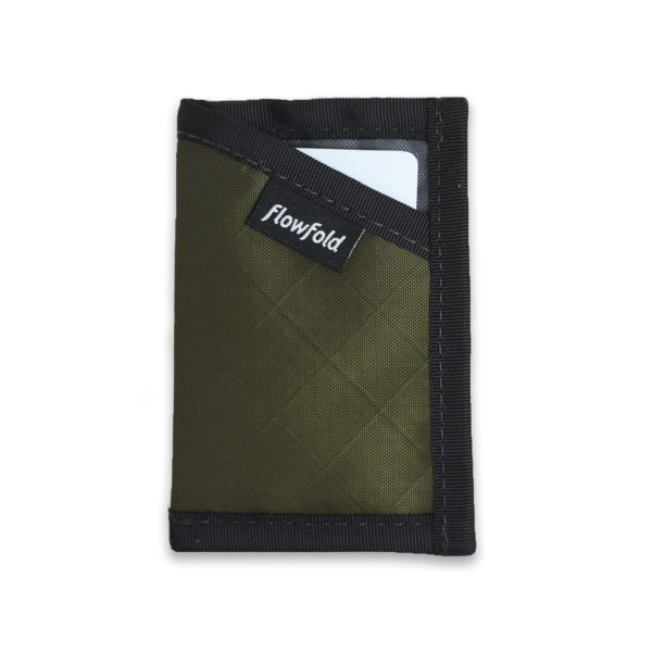 RFID Blocking Minimalist - Card Holder Wallet (Recycled Olive)