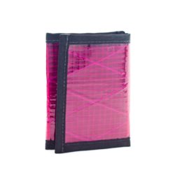 Recycled Sailcloth Traveler - Trifold Wallet (Fuchsia Sailcloth)