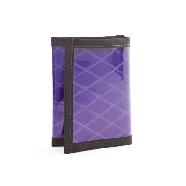 Recycled Sailcloth Traveler - Trifold Wallet (Purple)