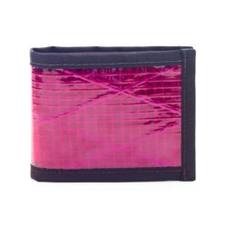 Recycled Sailcloth Vanguard - Bifold Wallet (Fuchsia Sailcloth)