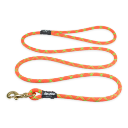 Trailmate Recycled Climbing Rope 4ft Dog Leash (Orange Rope)