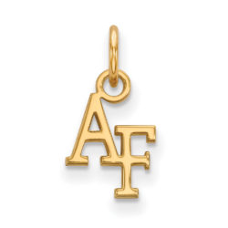 10k Yellow Gold Air force Academy XS (Tiny) Charm or Pendant