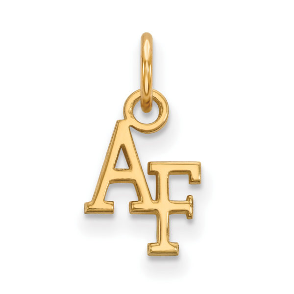 10k Yellow Gold Air force Academy XS (Tiny) Charm or Pendant