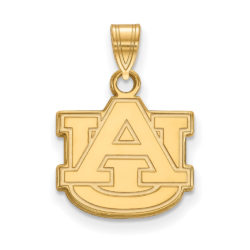 10k Yellow Gold Auburn U Small Pendant