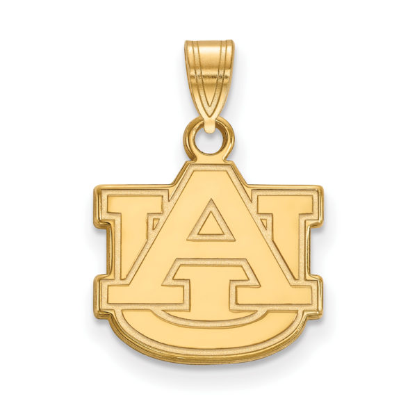 10k Yellow Gold Auburn U Small Pendant