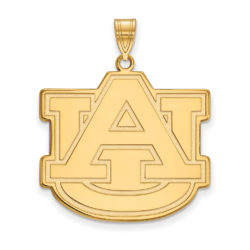 10k Yellow Gold Auburn U XL Pendant