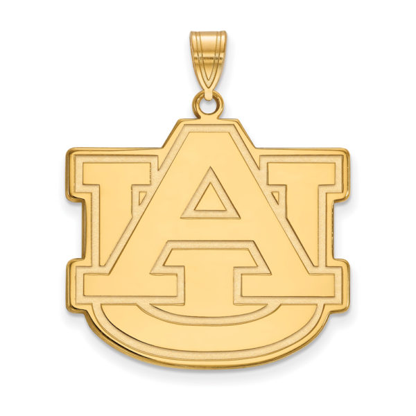 10k Yellow Gold Auburn U XL Pendant