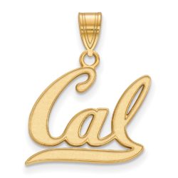 10k Yellow Gold California Berkeley Medium 'Cal' Pendant