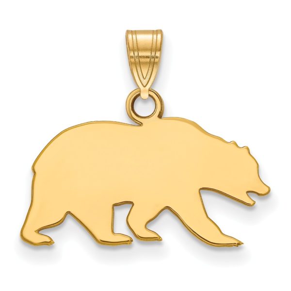 10k Yellow Gold California Berkeley Small Mascot Pendant