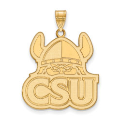 10k Yellow Gold Cleveland State XL Pendant