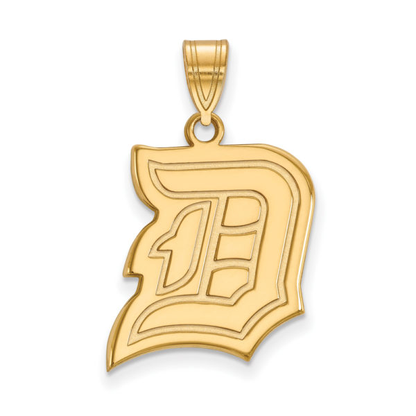 10k Yellow Gold Duquesne U Large Pendant