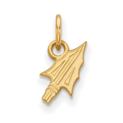 10k Yellow Gold Florida State XS (Tiny) Arrowhead Charm or Pendant