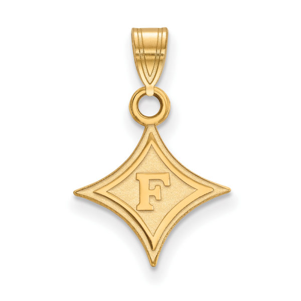 10k Yellow Gold Furman U Small Pendant