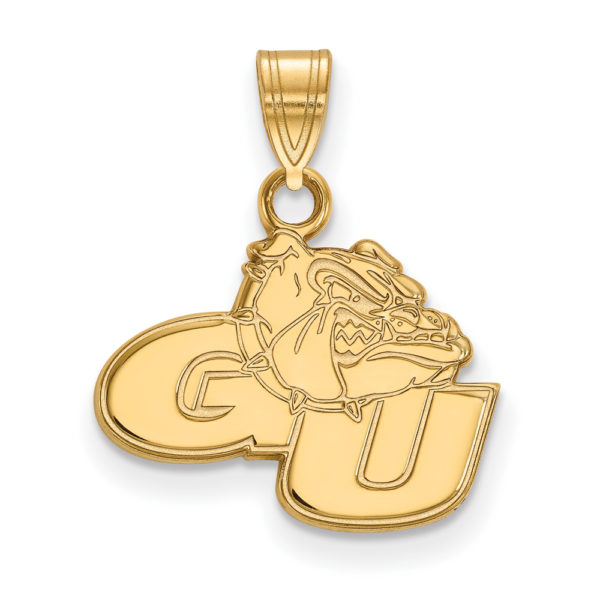 10k Yellow Gold Gonzaga U Small Pendant