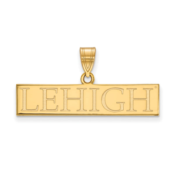 10k Yellow Gold Lehigh U Large Pendant