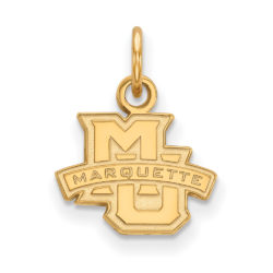 10k Yellow Gold Marquette U XS (Tiny) Logo Charm or Pendant