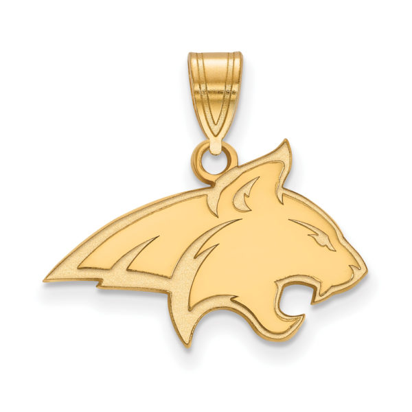 10k Yellow Gold Montana State Medium Pendant