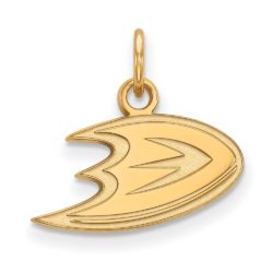 10k Yellow Gold NHL Anaheim Ducks XS (Tiny) Charm or Pendant