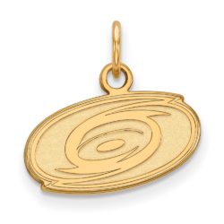 10k Yellow Gold NHL Carolina Hurricanes XS (Tiny) Charm or Pendant