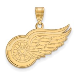 10k Yellow Gold NHL Detroit Red Wings Large Pendant