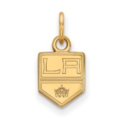 10k Yellow Gold NHL Los Angeles Kings XS (Tiny) Charm or Pendant