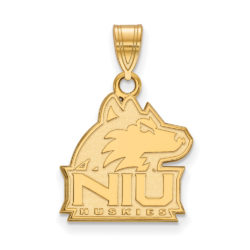 10k Yellow Gold Northern Illinois U. Medium Pendant