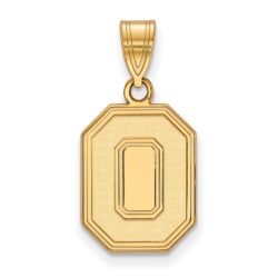 10k Yellow Gold Ohio State Medium 'O' Pendant