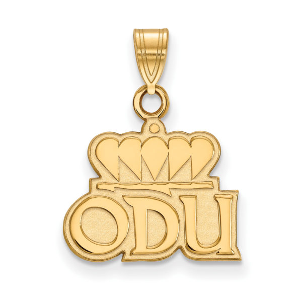 10k Yellow Gold Old Dominion U. Small Pendant