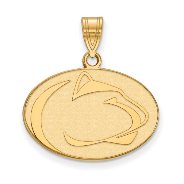 10k Yellow Gold Penn State Medium Pendant