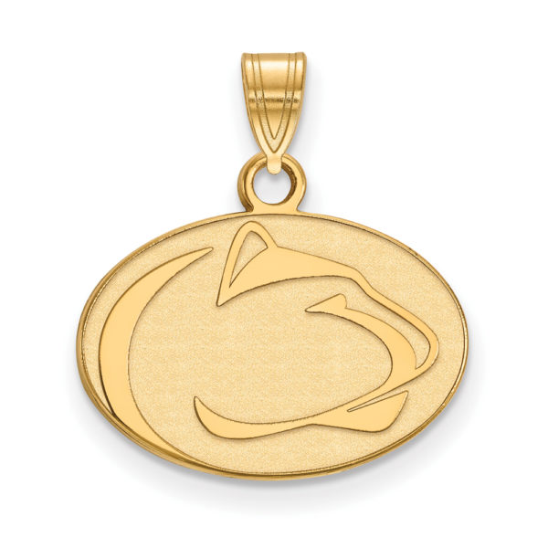 10k Yellow Gold Penn State Small Pendant