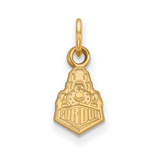 10k Yellow Gold Purdue XS (Tiny) Logo Charm or Pendant