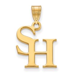 10k Yellow Gold Sam Houston State Medium Pendant