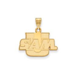 10k Yellow Gold Samford U. Small Pendant