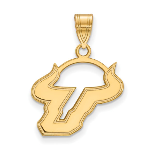 10k Yellow Gold South Florida Medium Pendant