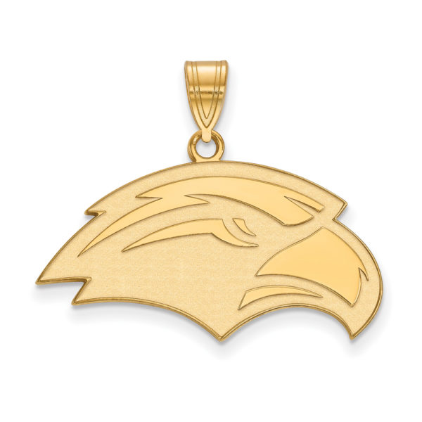 10k Yellow Gold Southern Miss Medium Pendant