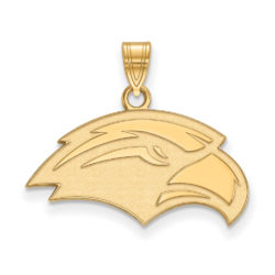 10k Yellow Gold Southern Miss Small Pendant