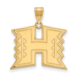 10k Yellow Gold The U. of Hawai'i Large Pendant