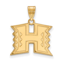 10k Yellow Gold The U. of Hawai'i Medium Pendant