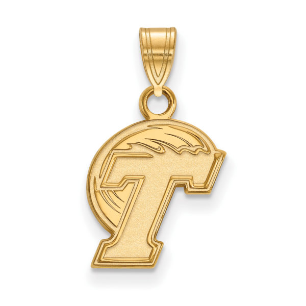 10k Yellow Gold Tulane U. Small Pendant