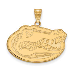 10k Yellow Gold U of Florida Large Mascot Pendant