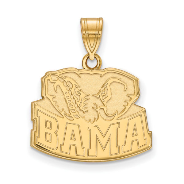 10k Yellow Gold U. of Alabama Medium Pendant