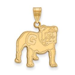 10k Yellow Gold U. of Georgia Large Mascot Logo Pendant