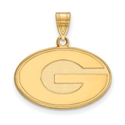 10k Yellow Gold U. of Georgia Medium 'G' Pendant