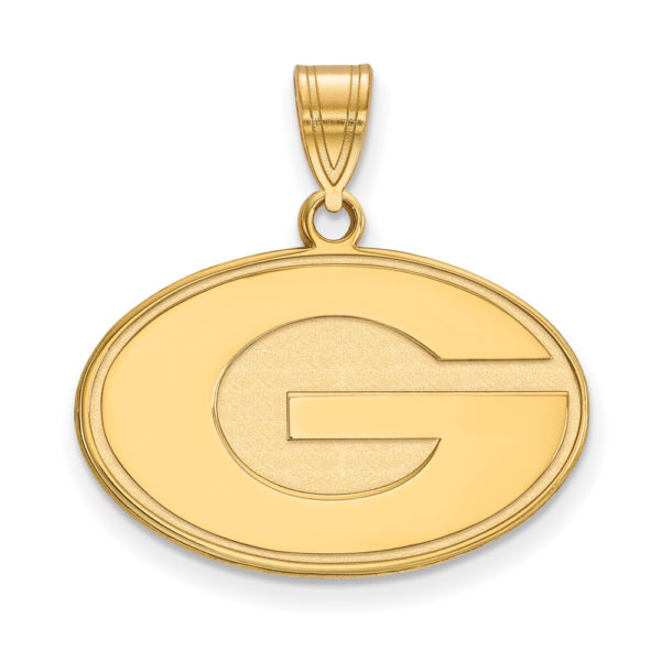 10k Yellow Gold U. of Georgia Medium 'G' Pendant