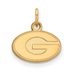 10k Yellow Gold U. of Georgia XS (Tiny) 'G' Charm or Pendant