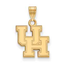 10k Yellow Gold U. of Houston Small Pendant