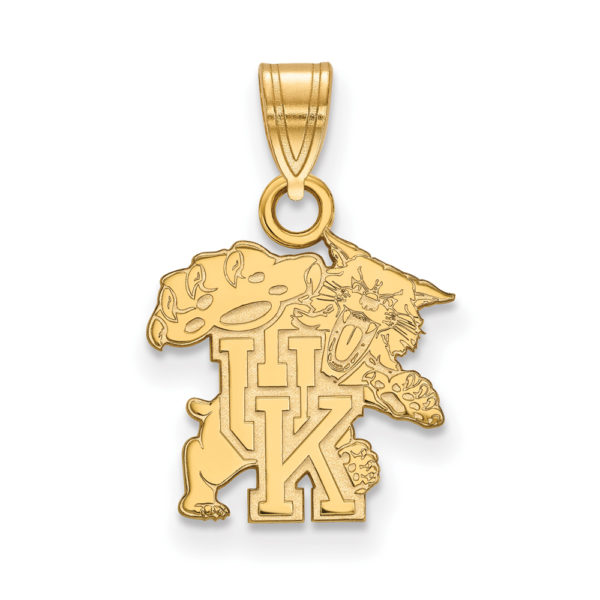 10k Yellow Gold U. of Kentucky Small Pendant