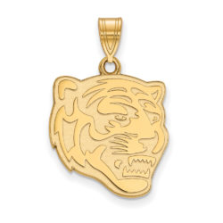 10k Yellow Gold U. of Memphis Large Mascot Pendant