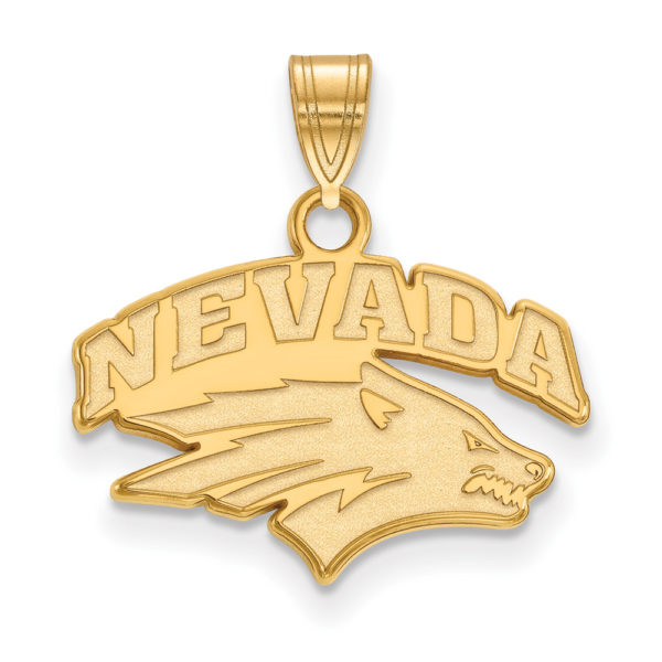 10k Yellow Gold U. of Nevada Small Logo Pendant